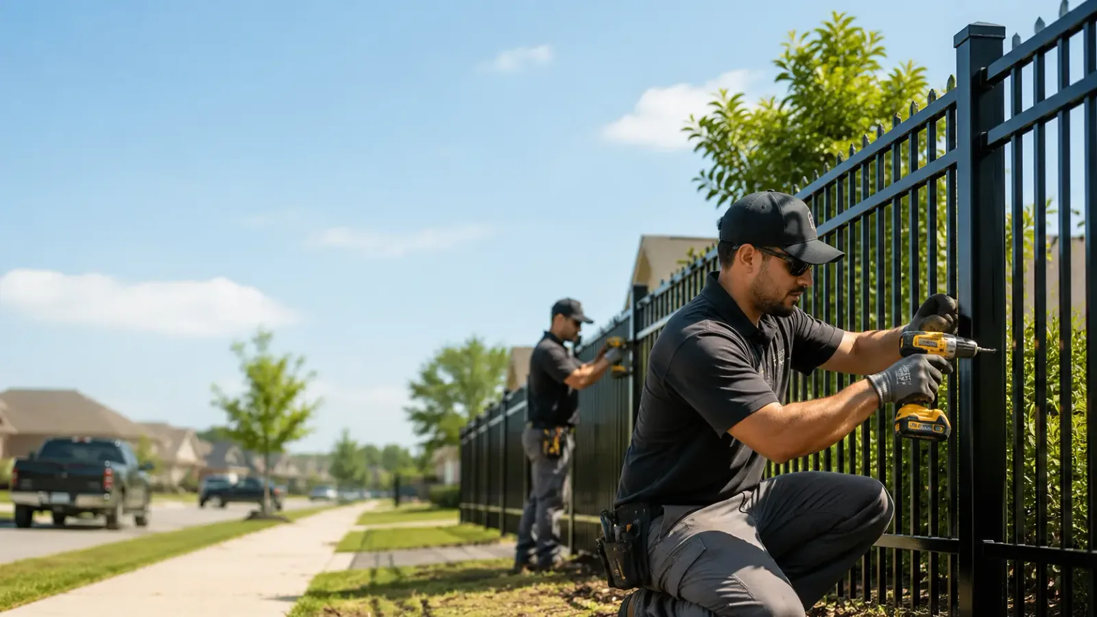 Metal Fence Installation in Luthersville, GA